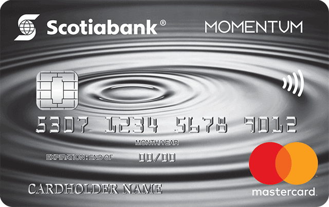 Scotia Momentum Mastercard Credit Card by Scotiabank