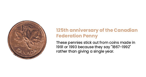 canadian federation penny image