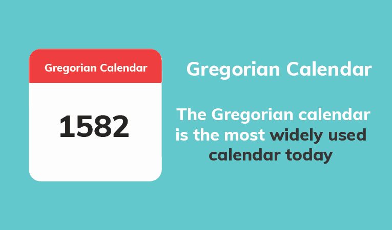 Gregorian Calendar Image