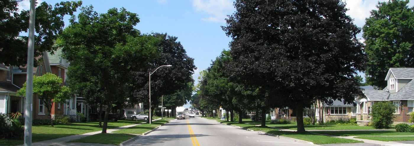 Village in Shelbourne Ontario Image
