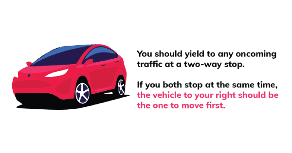 Yield traffic guide Image