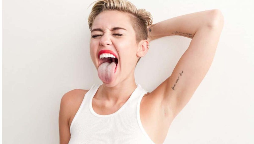 Miley Cyrus insured tongue
