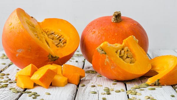 Pumpkin - food to prevent acne