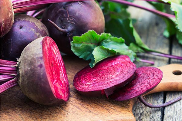 Beets - foods that prevent hair loss