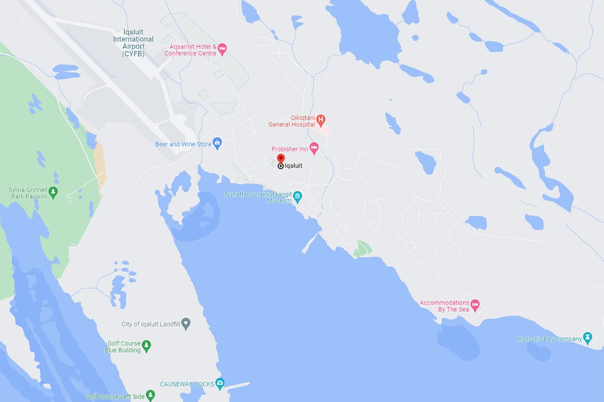 Iqaluit Map