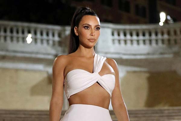 Kim Kardashian insured curves