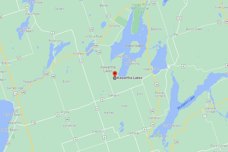 Kawartha Lakes Map